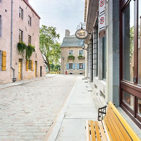 Apartament Les Lofts Champlain - Par Les Lofts Vieux-Quebec Zewnętrze zdjęcie