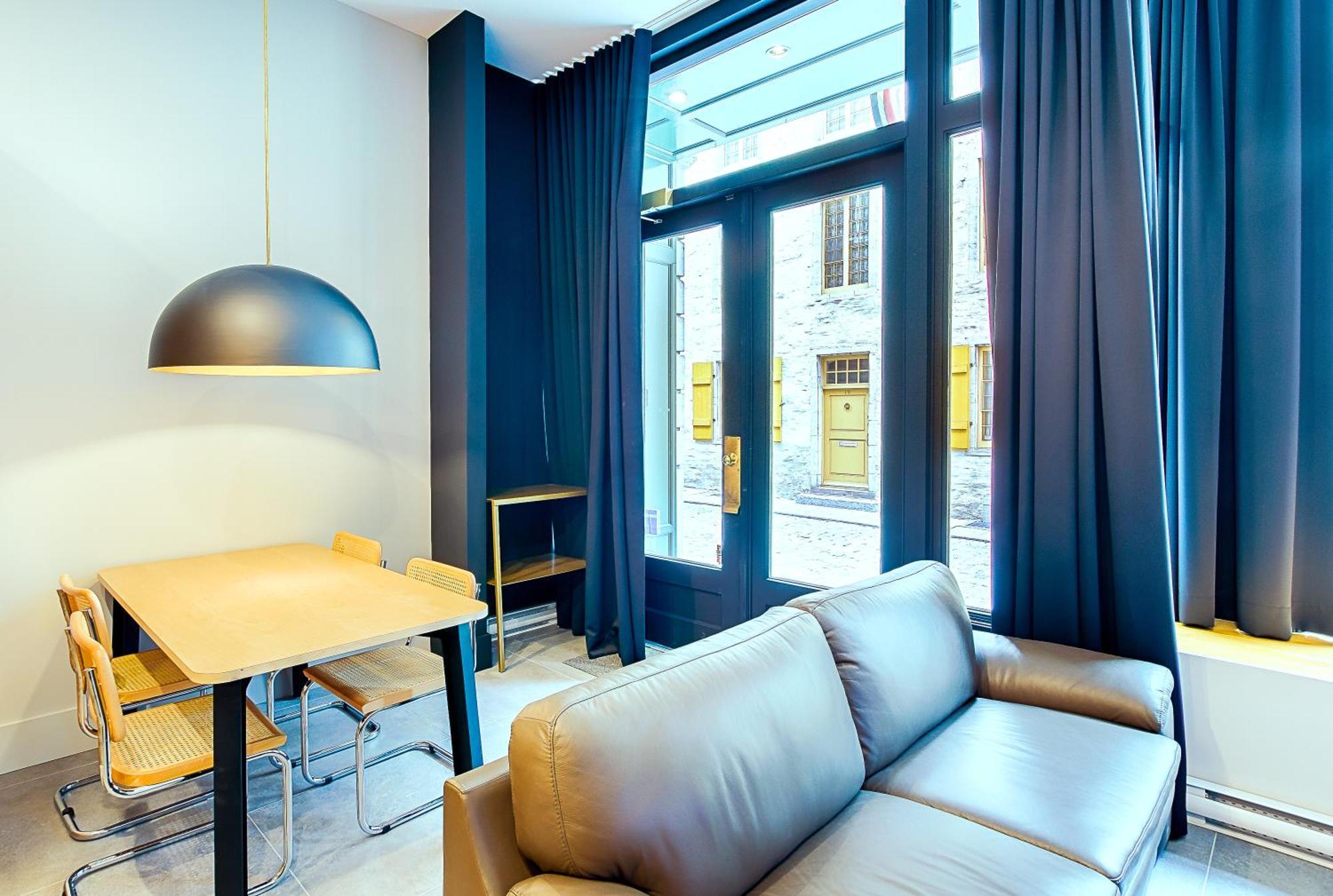 Apartament Les Lofts Champlain - Par Les Lofts Vieux-Quebec Zewnętrze zdjęcie