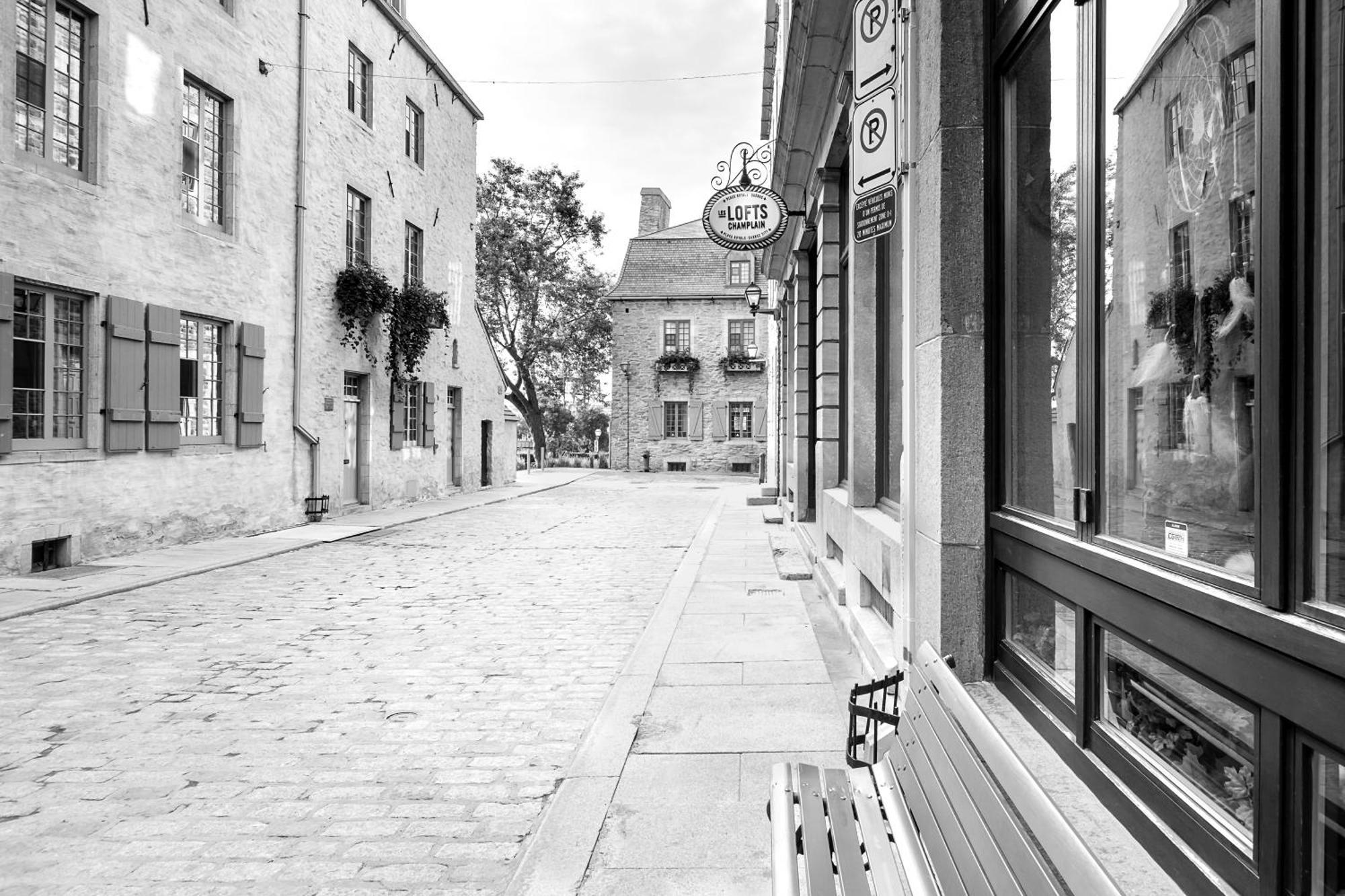 Apartament Les Lofts Champlain - Par Les Lofts Vieux-Quebec Zewnętrze zdjęcie