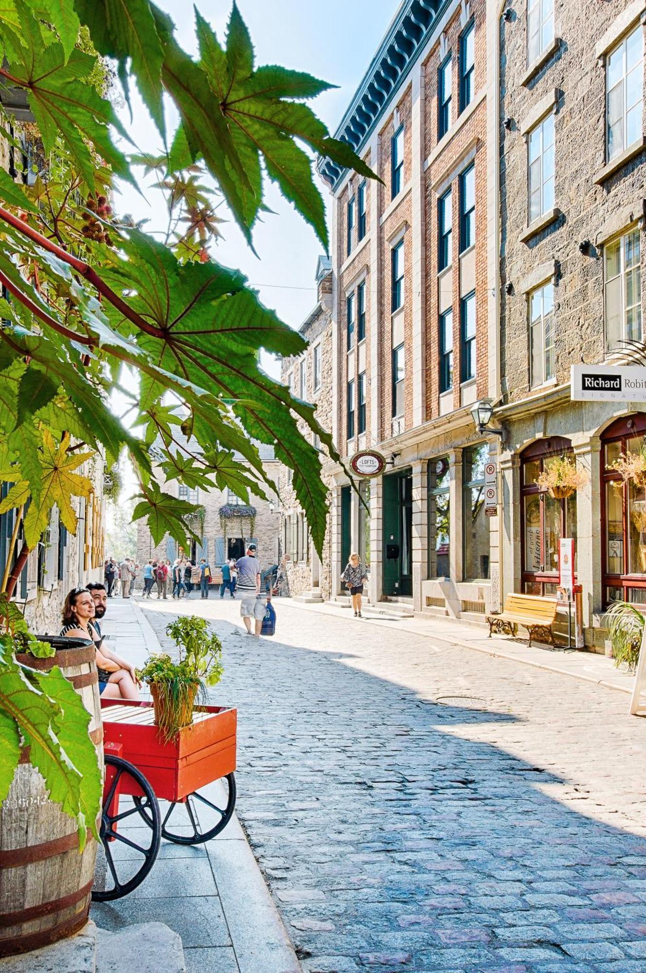 Apartament Les Lofts Champlain - Par Les Lofts Vieux-Quebec Zewnętrze zdjęcie