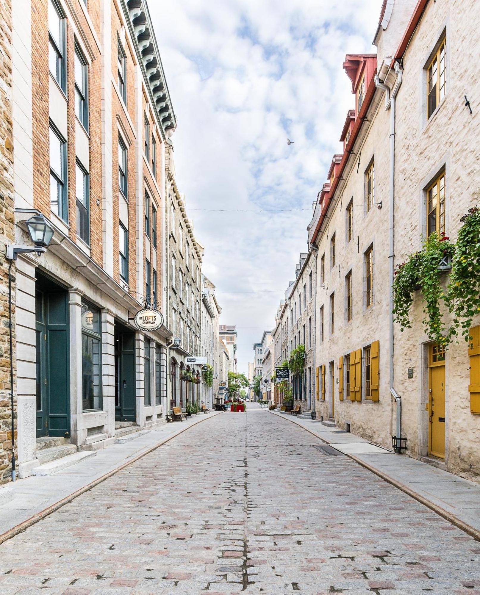 Apartament Les Lofts Champlain - Par Les Lofts Vieux-Quebec Zewnętrze zdjęcie
